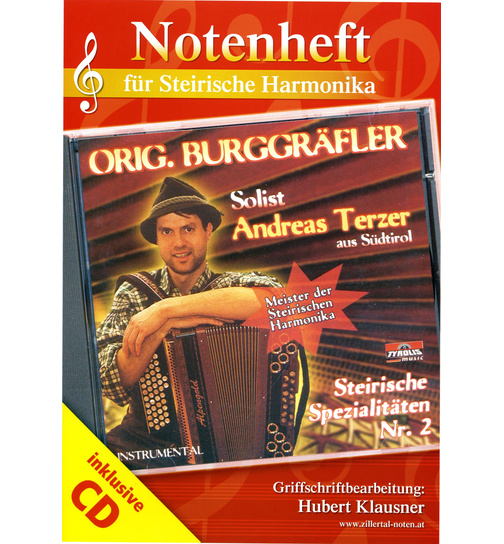 Andreas Terzer Noten für Steirische Harmonika